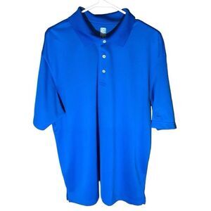PGA tour airflux Golf polo shirt Size XL Mens blue athletic short sleeve